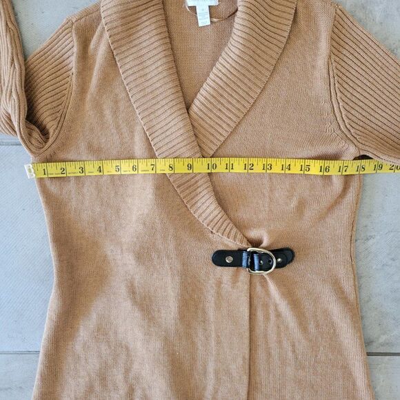 Charter‎ Club  Cardigan Sweater  witch buckle on the side size M - Picture 6 of 7